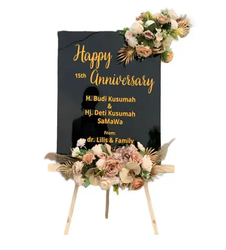 Papan Bunga Akrilik Teluk Batang